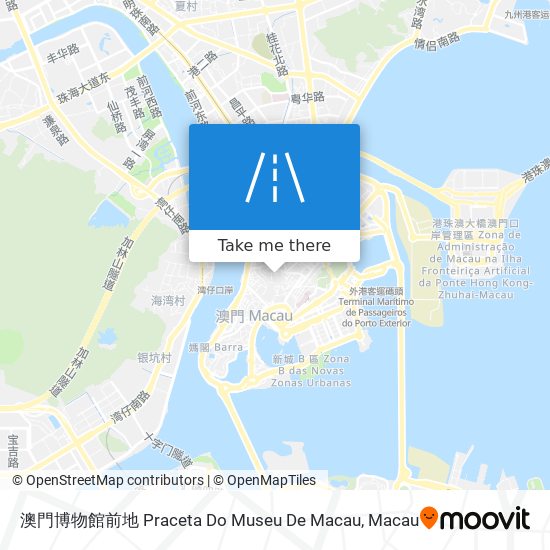 澳門博物館前地 Praceta Do Museu De Macau map