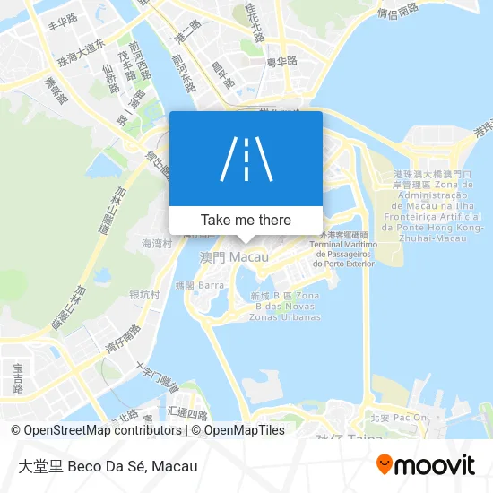 大堂里 Beco Da Sé map