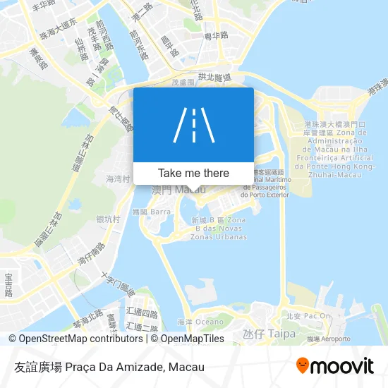 友誼廣場 Praça Da Amizade map