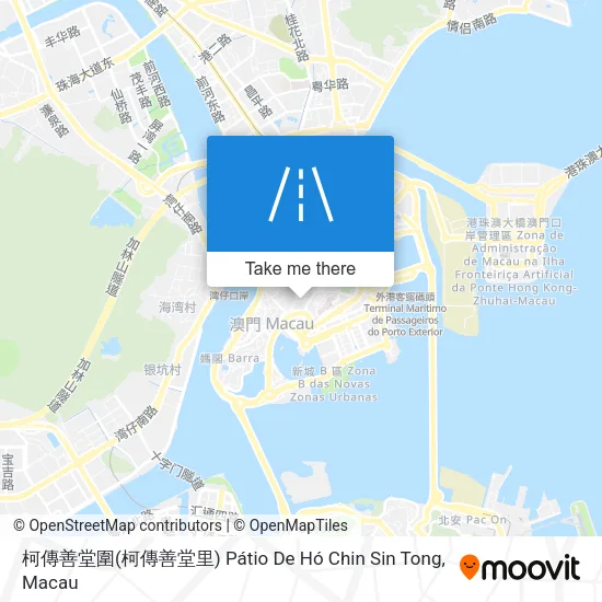 柯傳善堂圍(柯傳善堂里) Pátio De Hó Chin Sin Tong map