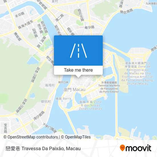 戀愛巷 Travessa Da Paixão map