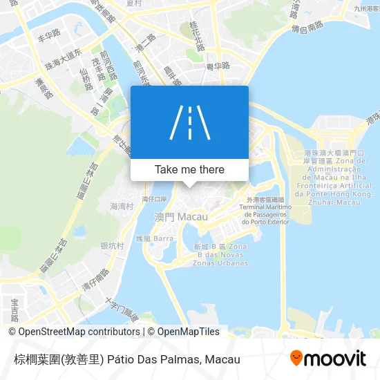 棕櫚葉圍(敦善里) Pátio Das Palmas map