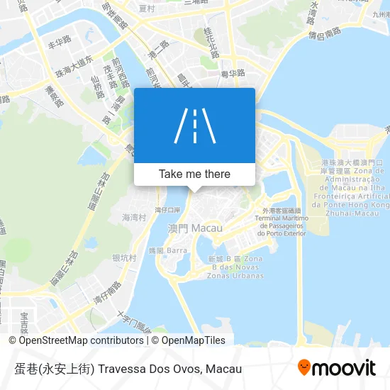 蛋巷(永安上街) Travessa Dos Ovos map