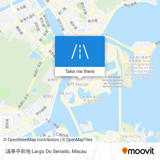 議事亭前地 Largo Do Senado map