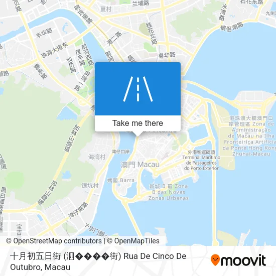 十月初五日街 (泗����街) Rua De Cinco De Outubro map