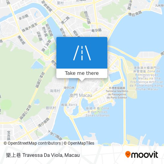 樂上巷 Travessa Da Viola map