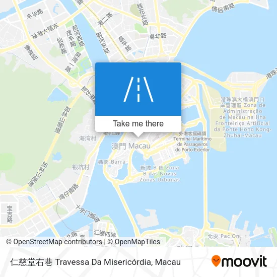 仁慈堂右巷 Travessa Da Misericórdia map