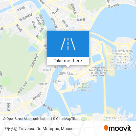 桔仔巷 Travessa Do Matapau map