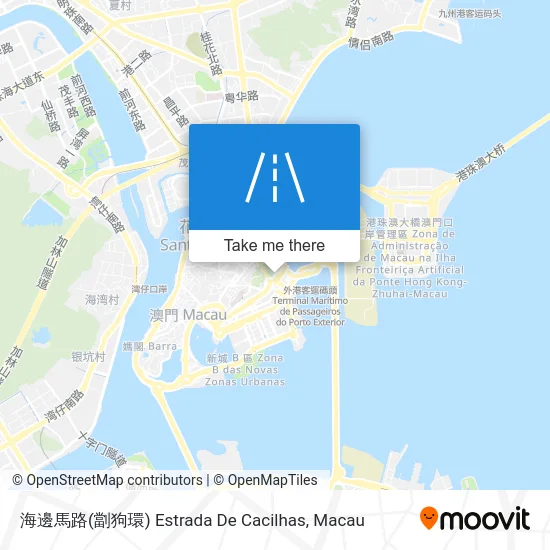 海邊馬路(劏狗環) Estrada De Cacilhas map