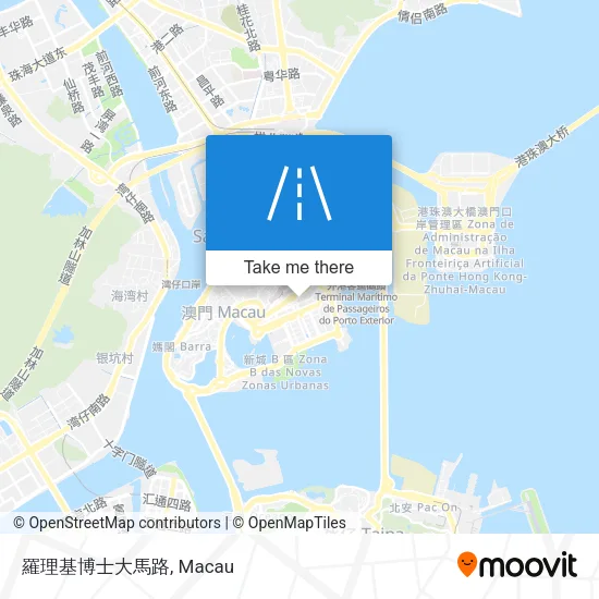 羅理基博士大馬路地圖