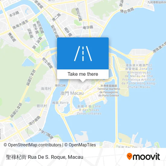 聖祿杞街 Rua De S. Roque map