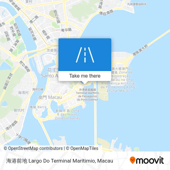 海港前地 Largo Do Terminal Marítimio map