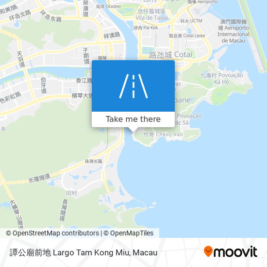 譚公廟前地 Largo Tam Kong Miu map