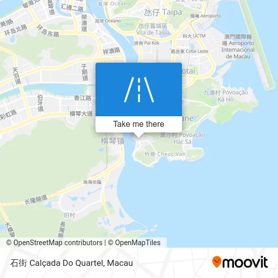 石街 Calçada Do Quartel map