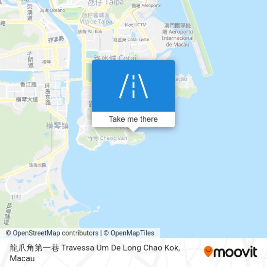 龍爪角第一巷 Travessa Um De Long Chao Kok map