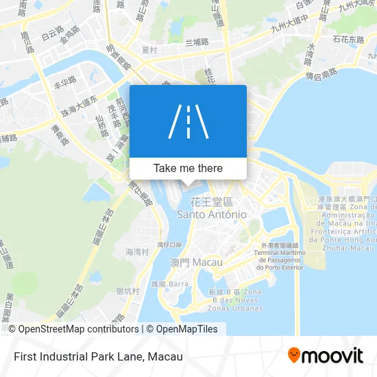 First Industrial Park Lane map