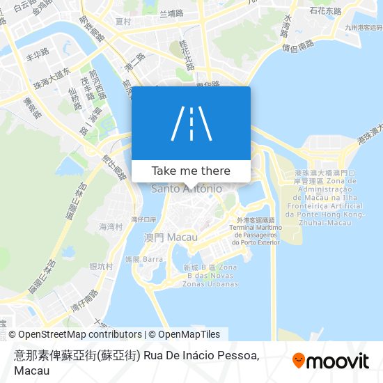 意那素俾蘇亞街(蘇亞街) Rua De Inácio Pessoa map