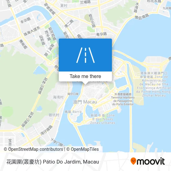 花園圍(叢慶坊) Pátio Do Jardim map