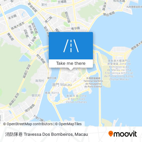 消防隊巷 Travessa Dos Bombeiros map