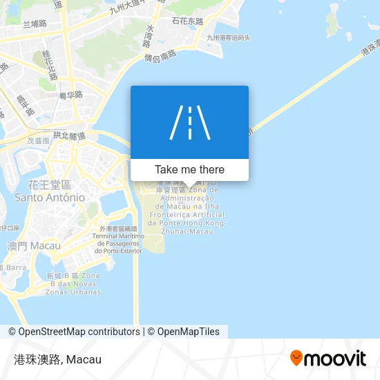 港珠澳路 map