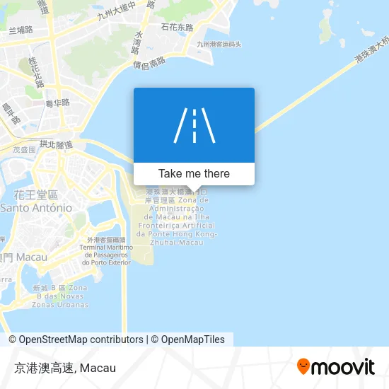 京港澳高速 map