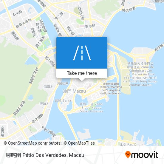 哪咤圍 Pátio Das Verdades map
