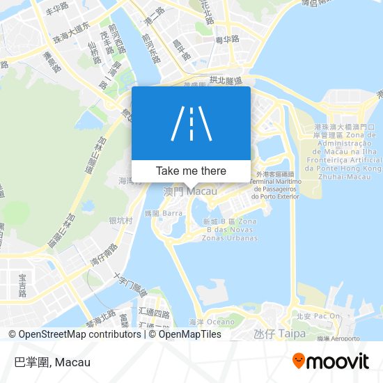 巴掌圍 map