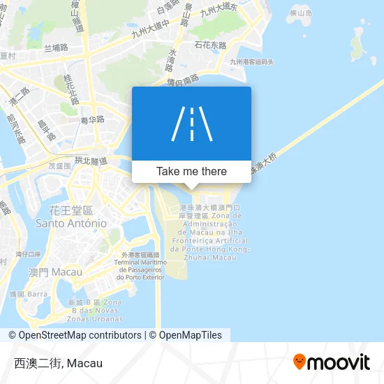 西澳二街地圖