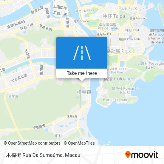 木棉街 Rua Da Sumaúma map