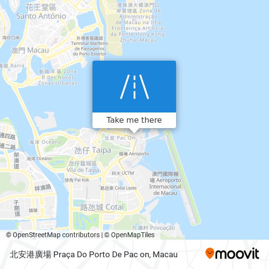 北安港廣場 Praça Do Porto De Pac on地圖