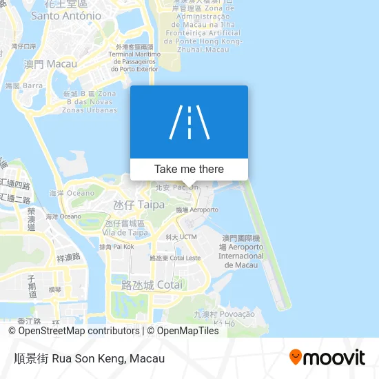 順景街 Rua Son Keng map
