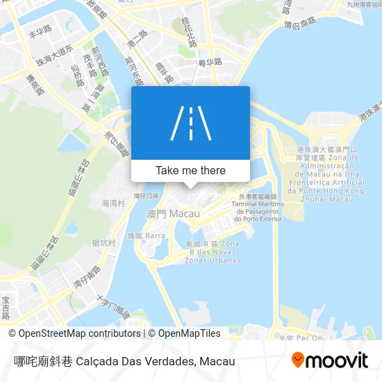 哪咤廟斜巷 Calçada Das Verdades map