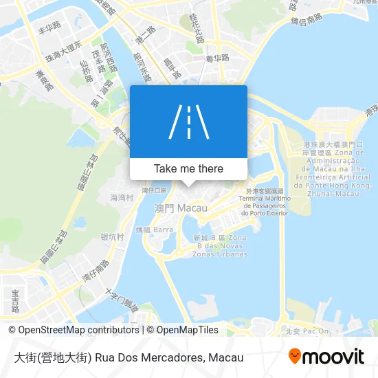 大街(營地大街) Rua Dos Mercadores map