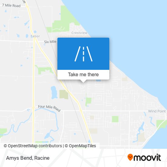 Amys Bend map