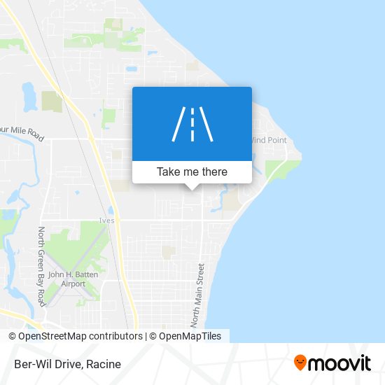 Mapa de Ber-Wil Drive