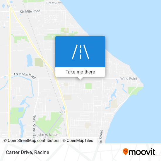 Carter Drive map
