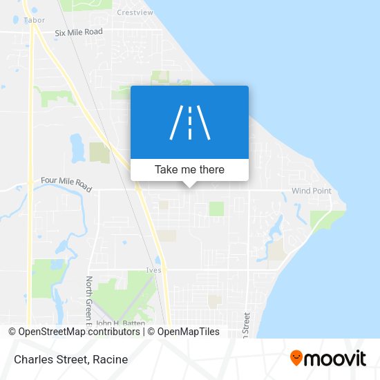 Mapa de Charles Street