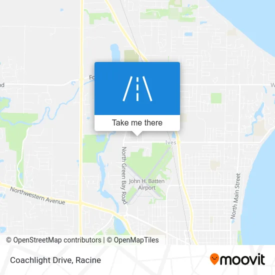 Coachlight Drive map