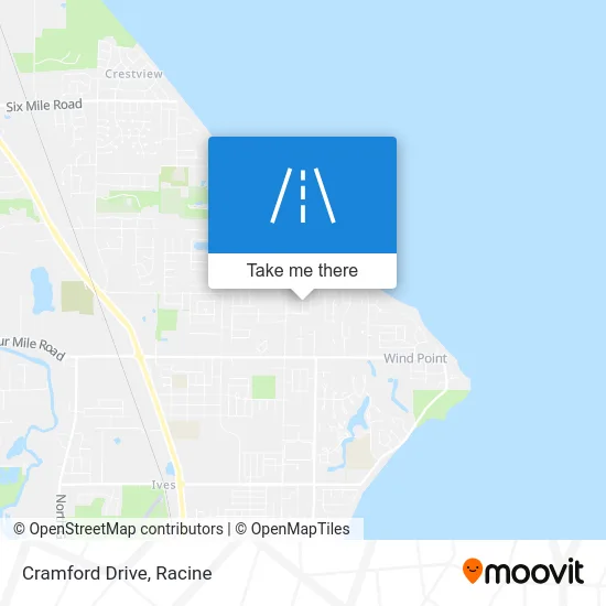 Cramford Drive map