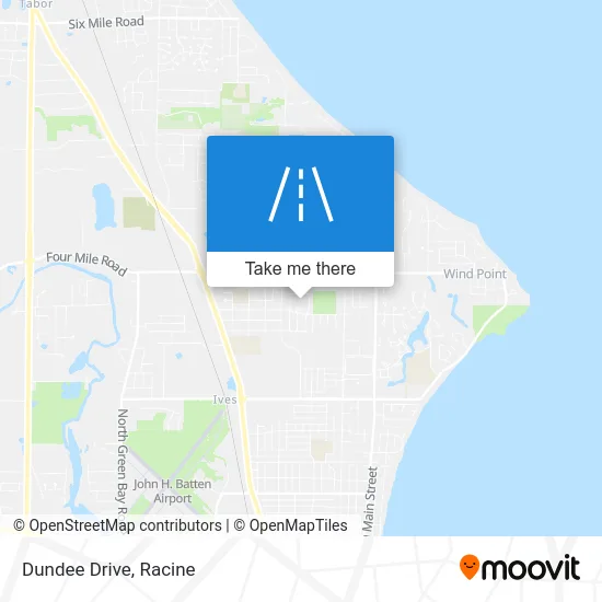 Dundee Drive map