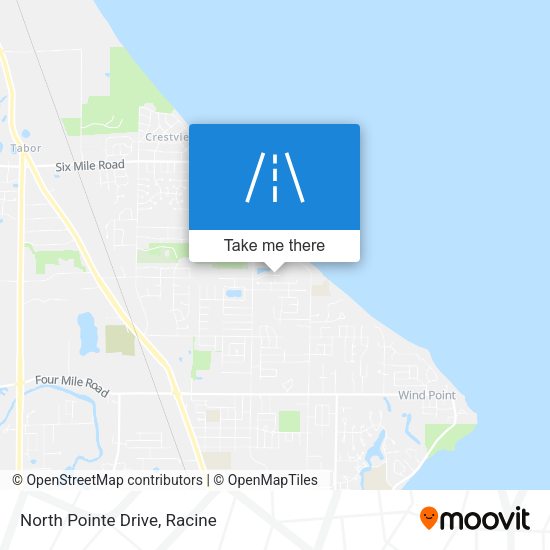 Mapa de North Pointe Drive