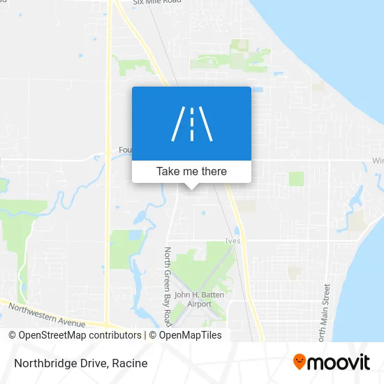 Northbridge Drive map
