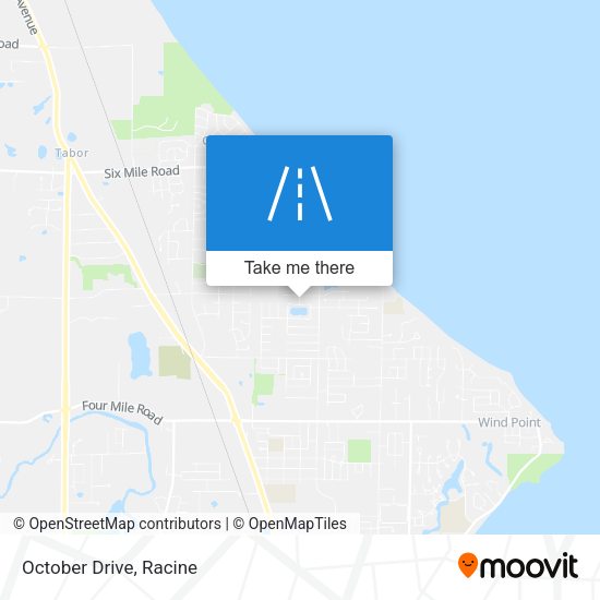 Mapa de October Drive