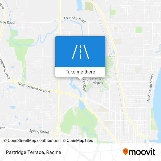 Partridge Terrace map