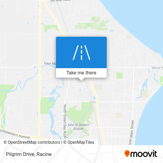 Pilgrim Drive map
