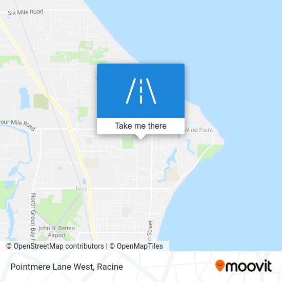 Mapa de Pointmere Lane West