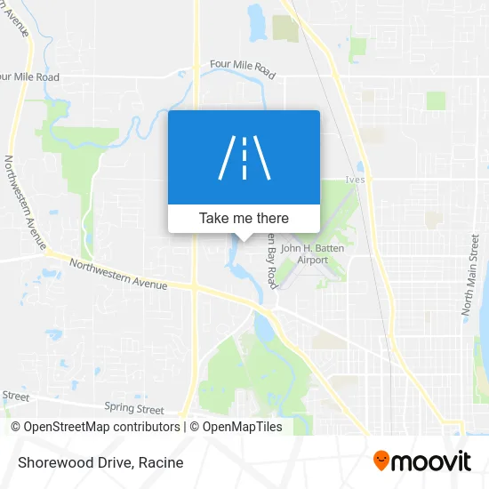 Shorewood Drive map