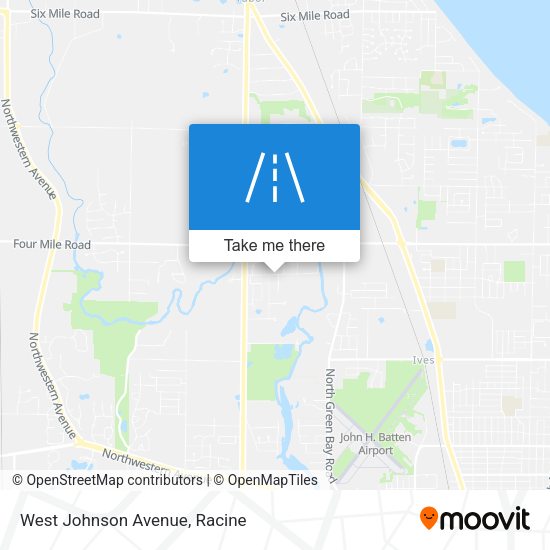 Mapa de West Johnson Avenue