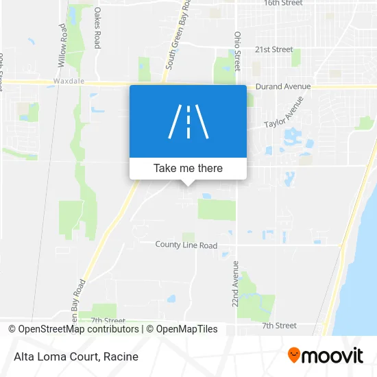 Alta Loma Court map