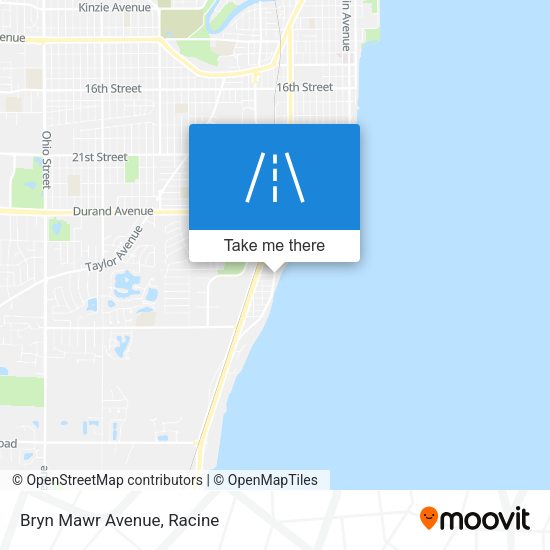 Mapa de Bryn Mawr Avenue